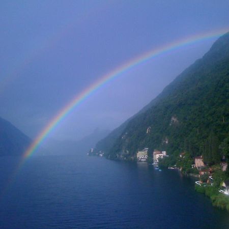 Oria Lugano Lake, Il Nido Dell'Aquila Apartment Luaran gambar