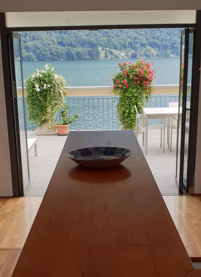 Oria Lugano Lake, Il Nido Dell'Aquila Apartment Luaran gambar