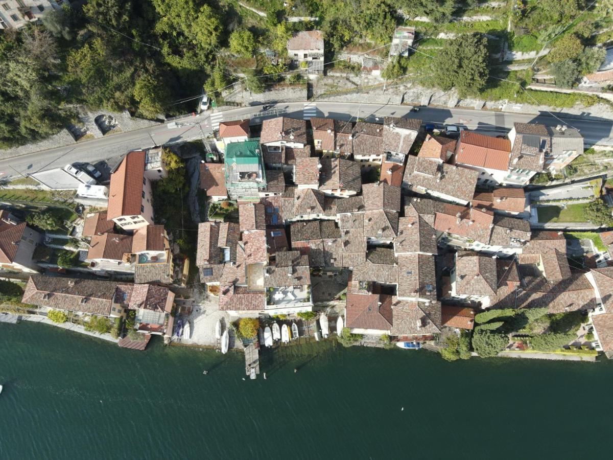 Oria Lugano Lake, Il Nido Dell'Aquila Apartment Luaran gambar